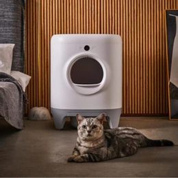 Automatic litter box for cats