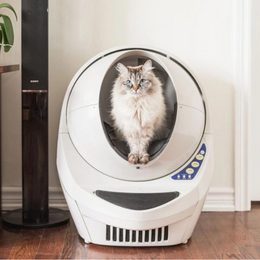 Litter Robot III - svetlo bliká žlto