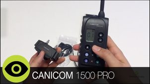 Video: Canicom 1500 Pro, výcvikový obojok s dosahom 1500m