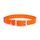 Dogtrace Kunststoffhalsband mit Öse orange, 2,5 x 70 cm