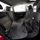 Reedog protective car cover for dogs with zipper - black
