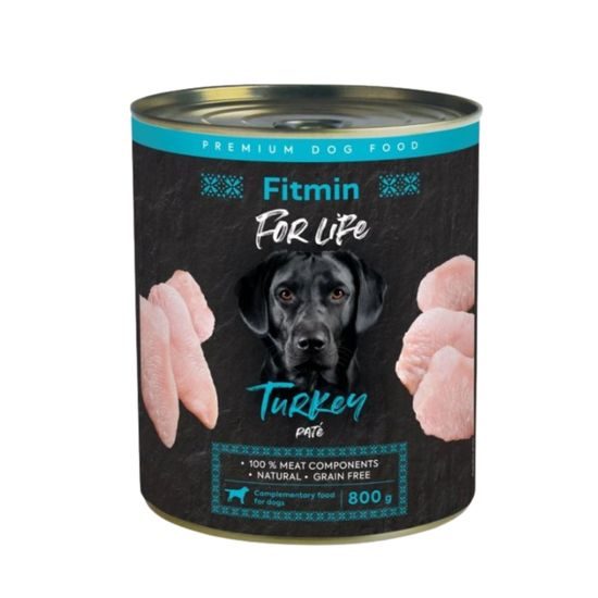 Fitmin Dog For Life lata de pavo 800 g