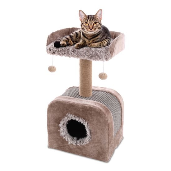 Árbol rascador para gatos Flamingo Oscar Taupe
