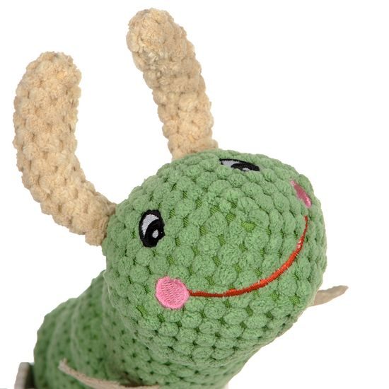 Reedog caterpillar, plush whistling toy, 30 cm