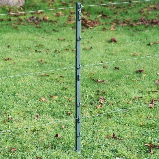 Plastic column for electric fence, 74 cm