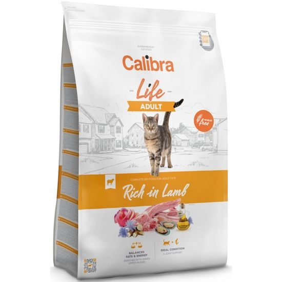 Calibra Cat Life Adult Lamb 6 kg – EXPIRĂ LA 14.12.2025