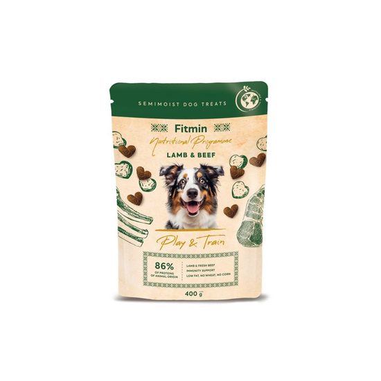 Fitmin dog NP Play and Train Lamm &amp; Rind 400 g