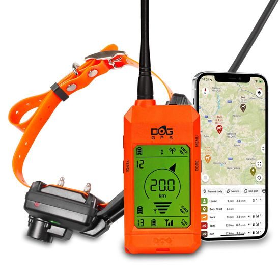 Vyhľadávacie a tréningové zariadenie so zvukovým lokátorom DOG GPS X30TB Short