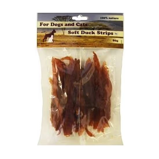 Leckerli Entenstreifen weich 80 g