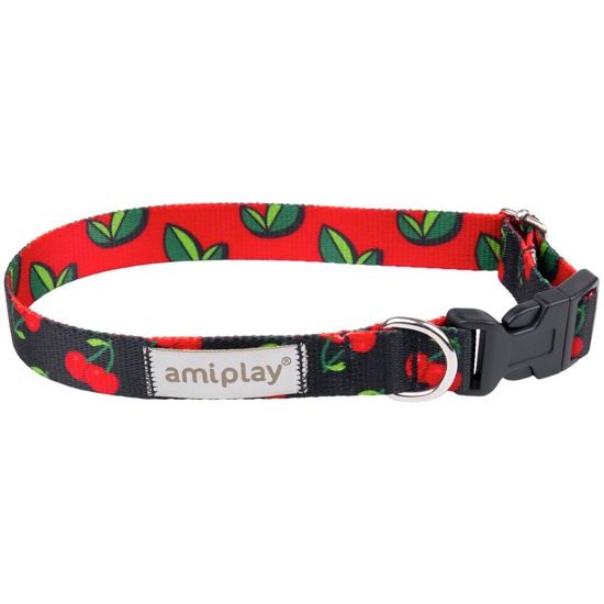 Amiplay Verstellbares Halsband BeHappy Cherry