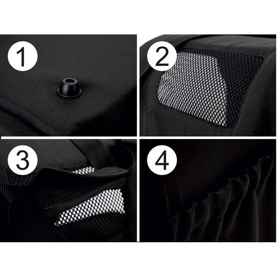 Reedog Transporttasche Tube Schwarz Oxford