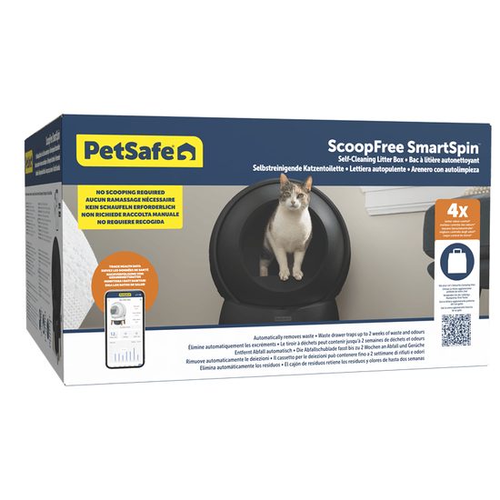 PetSafe® ScoopFree SmartSpin™ - negro