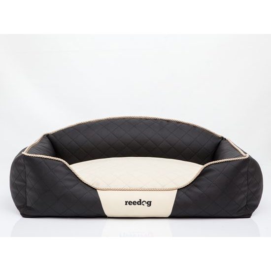 Pelíšek pro psa Reedog Black & Beige Sofa