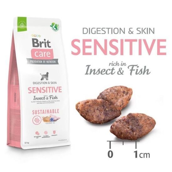 Brit Care Dog Sustainable Sensitive Insect & Fish 3 kg