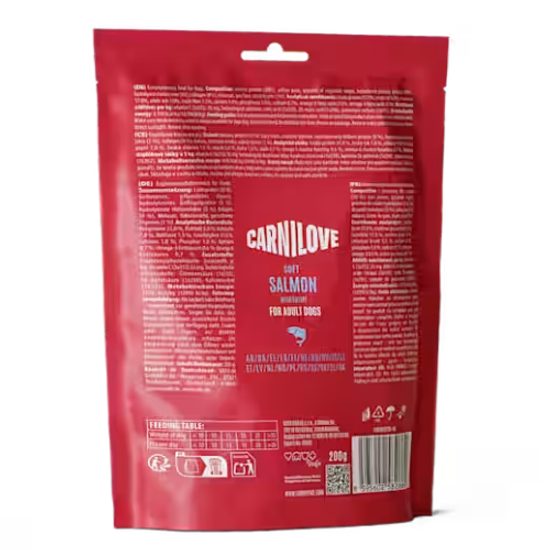 Carnilove Dog Soft Snack Salmon & Thyme Small Bite 200g