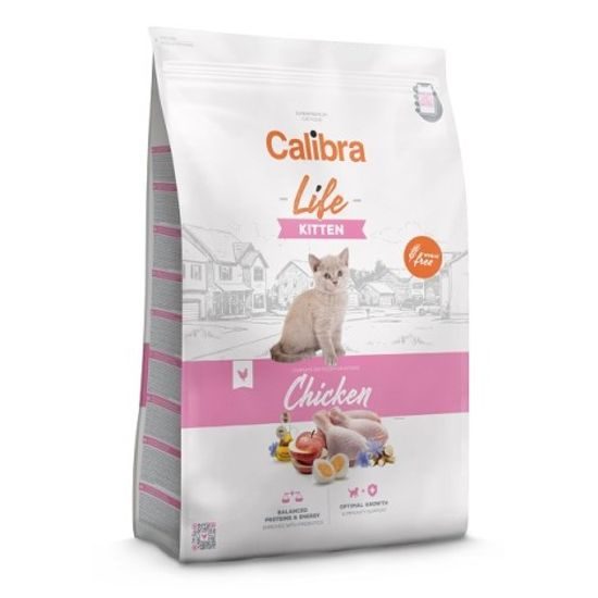Expiry 4/6/2026: Calibra Cat Life Kitten Chicken 6 kg
