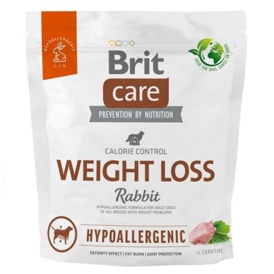 Brit Care Dog Hypoallergenic Weight Loss Rabbit 1 kg