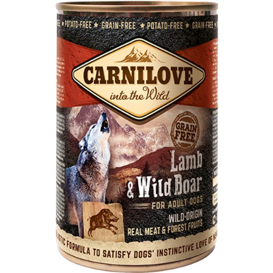 Carnilove Wild Meat Lamb & Wild Boar 400 g