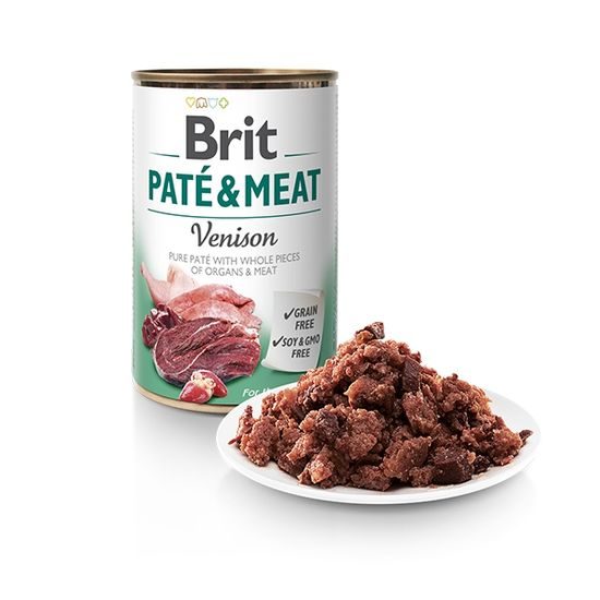 Brit Dose Paté & Meat Venison 400 g