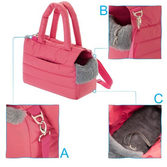 Reedog Tasche Fluffy Ride himbeerfarben