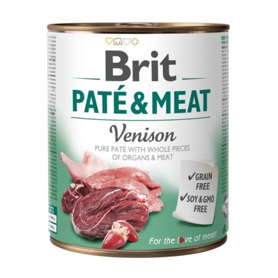 Brit lata Paté & Meat Venado 800 g