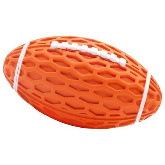 Reedog Rugby ball, rubber squeaky toy