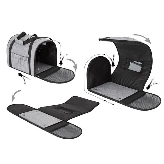 Reedog Transporttasche Tube Graphit Ekolen