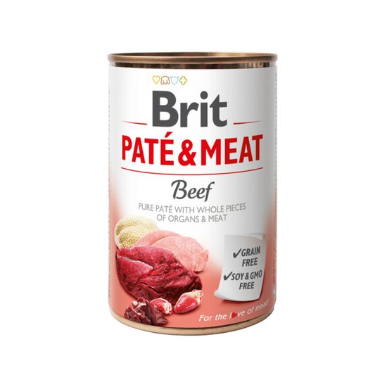 Brit Dose Paté & Meat Beef 400 g