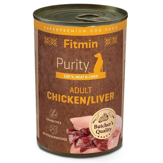 Fitmin Dog Purity Dose Chicken with Liver 400 g