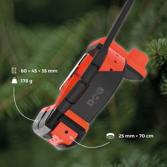 GPS obojek pro psa se ZVUKOVÝM LOKÁTOREM DOG GPS X40B