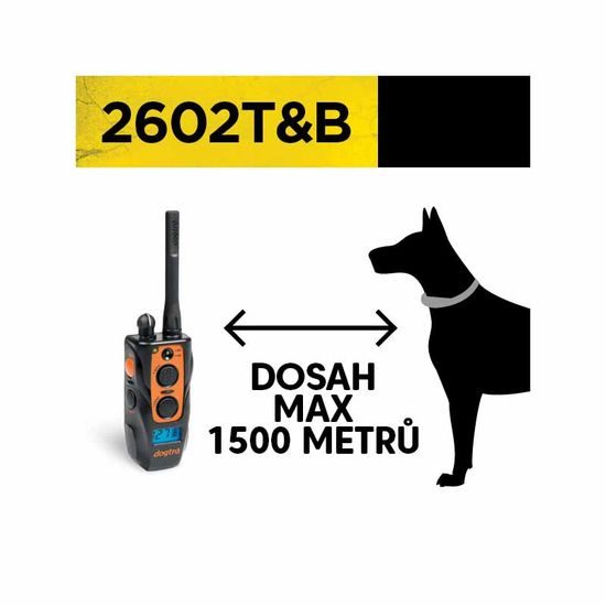 Dogtra 2602 T&B 2 kutyának