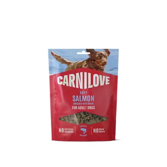 Carnilove Dog Soft Snack Lachs & Thymian Small Bite 200 g