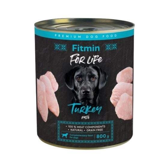 Fitmin Dog For Life lata de pavo 800 g