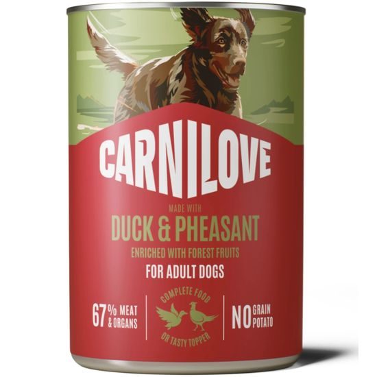 Carnilove Dog Can Paté Ente & Fasan 400 g