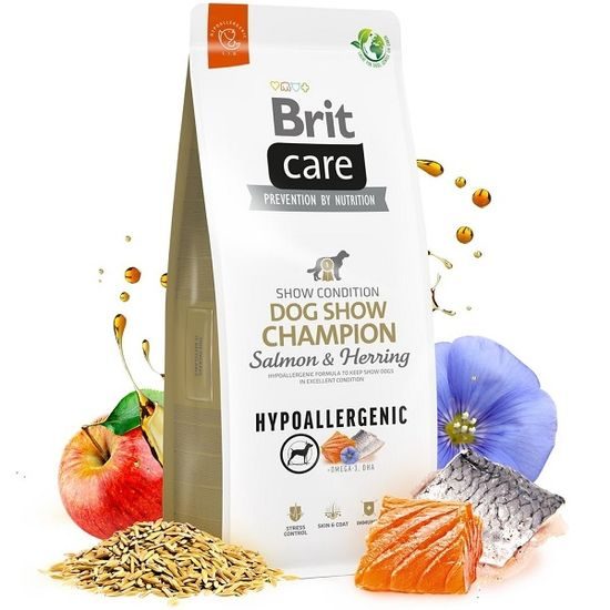 Brit Care Dog Hypoallergenic Dog Show Champion Salmon & Herring 3 kg