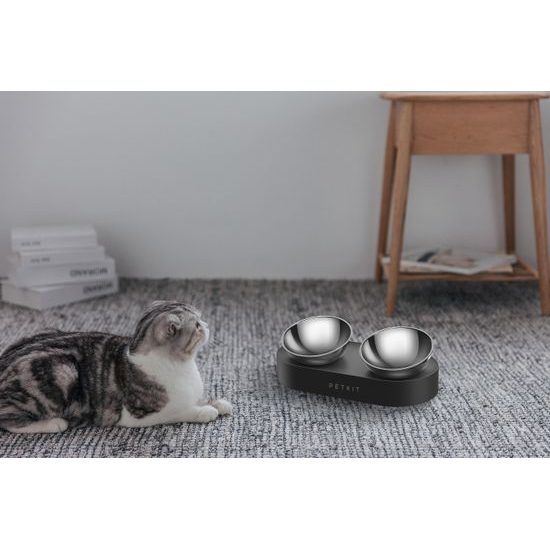 Petkit Fresh Nano Metal double bowl with adjustable fixation