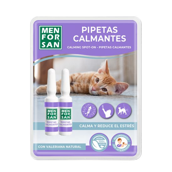 Menforsan anti-stress pipettes for cats, 2 pcs