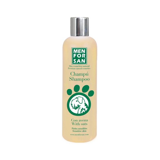 Natural shampoo for puppies Menforsan from wheat sprouts