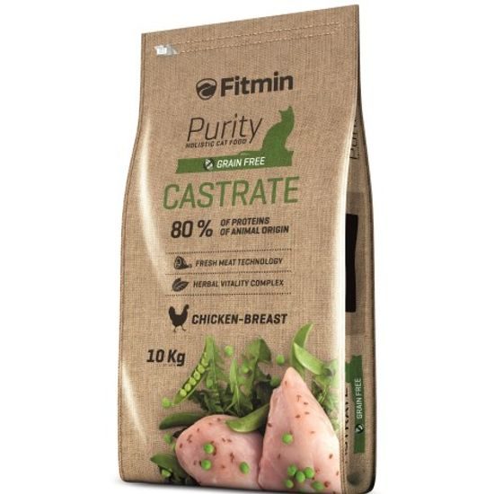 Termin ważności 9.6. 2026: Fitmin Cat Purity Castrate 10 kg