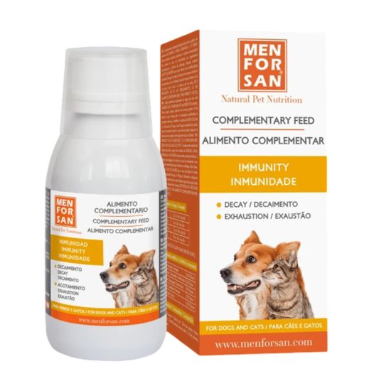 Menforsan Suplement diety wspomagający odporność psów i kotów, 120 ml