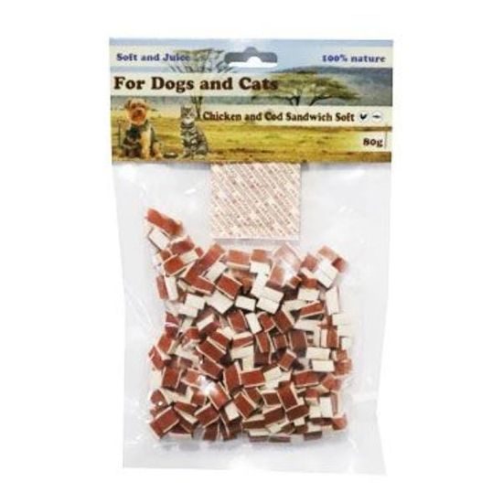 Sándwich Delicia de Pollo con Bacalao Mini 1cm/80g