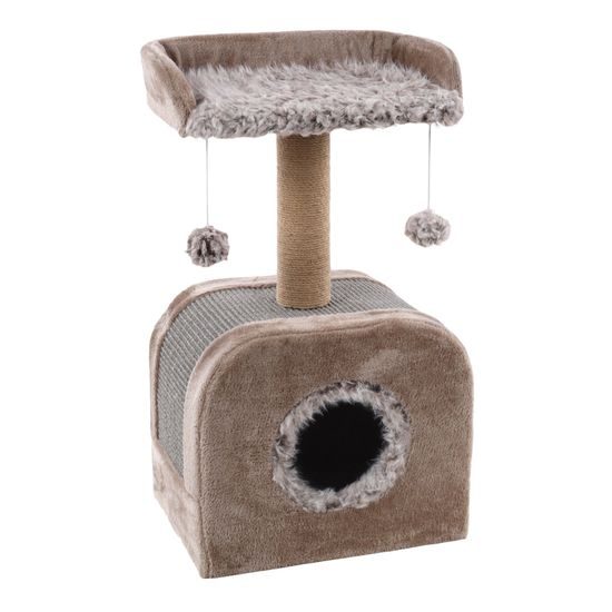 Árbol rascador para gatos Flamingo Oscar Taupe