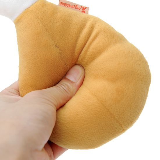 Reedog chicken leg, squeaky plush toy, 20 cm