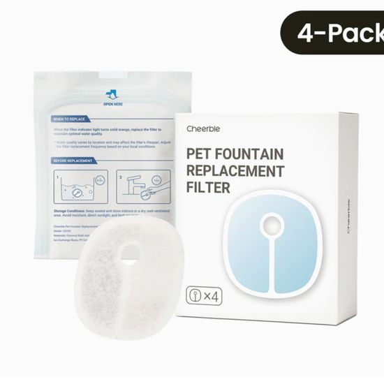 Cheerble-Filter Elfin E1+, E1, D1 Pro – 4 Stück