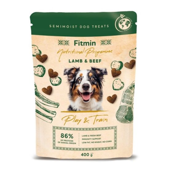 Fitmin dog NP Play and Train Lamb & Beef 400 g