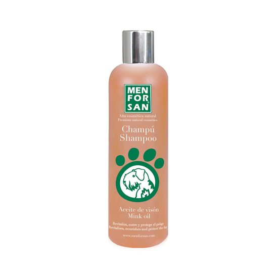 Menforsan Schutzshampoo für Hunde mit Nerzöl, 300 ml