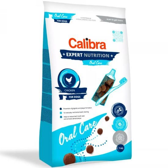 Expirace 1.9. 2026: Calibra Dog Expert Nutrition Oral Care 7 kg