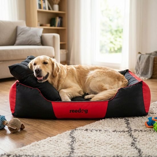 Reedog Pelíšek Comfy Black & Red