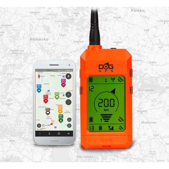 Adókészülék DOG GPS X30/X30T - orange