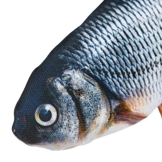 Reedog pstrąg, ruszająca się zabawka dla kota na USB 27 cm